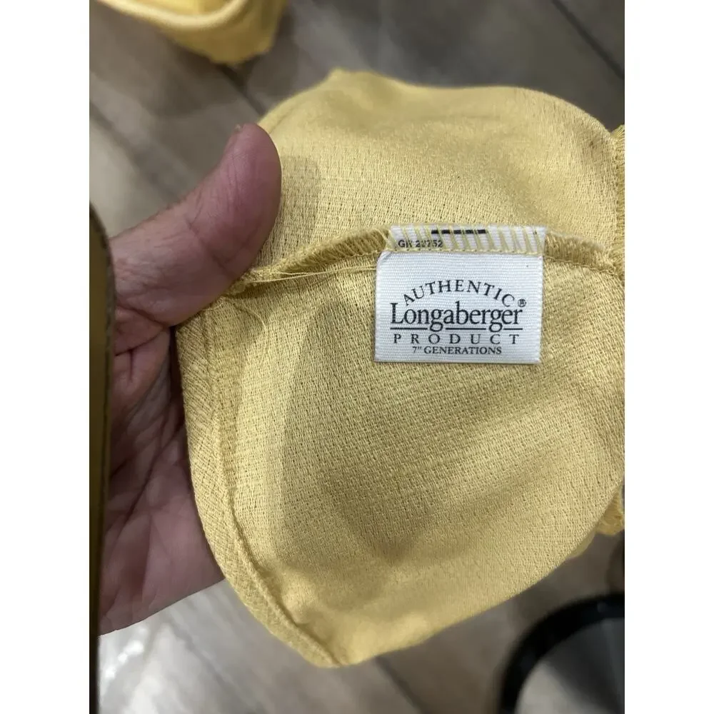 Longaberger 7” Generations‎ Basket Liner - Butternut